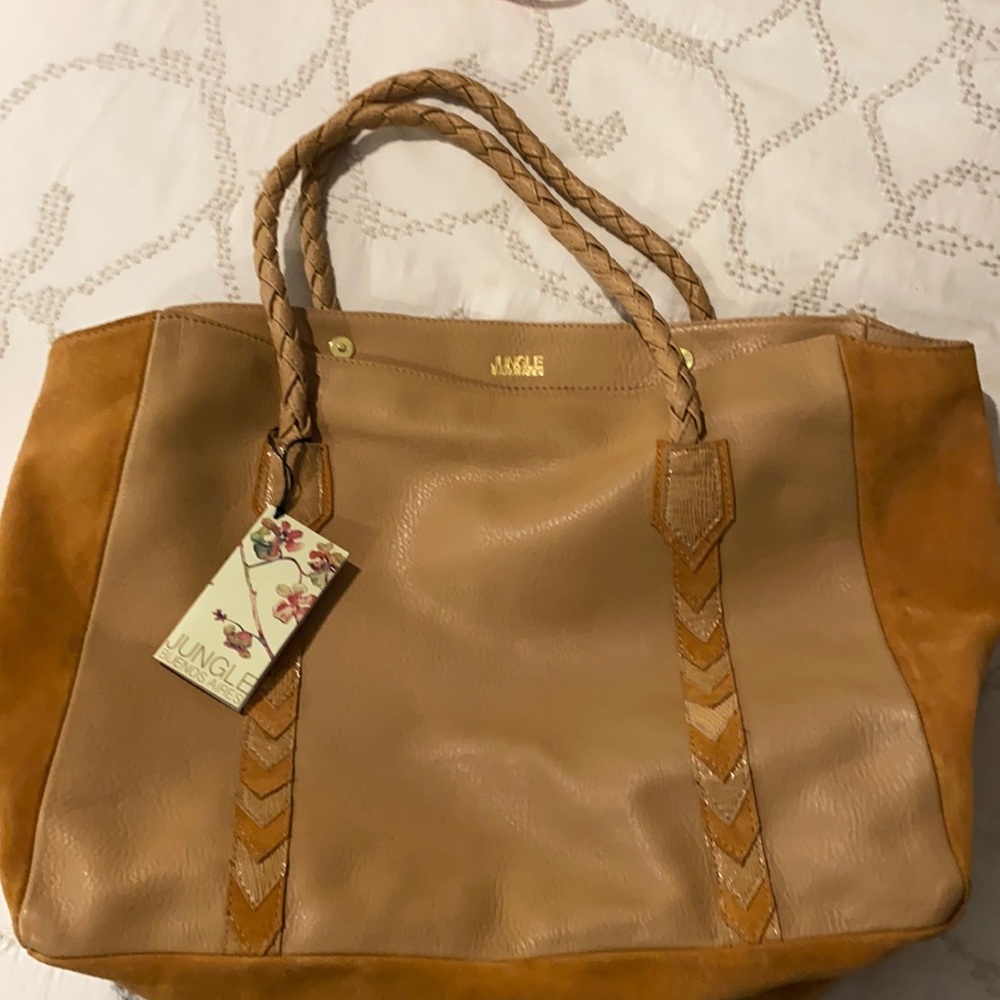 Argentinian leather tote bag